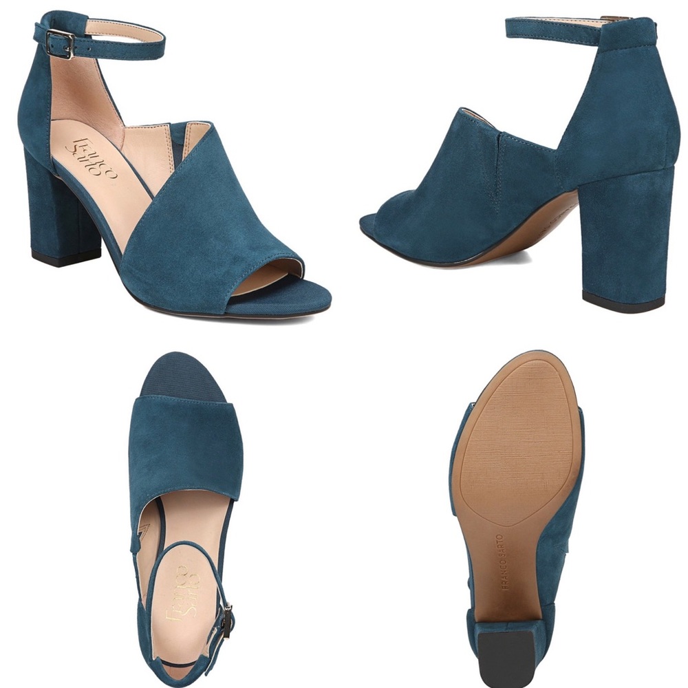 Women’s Gayle Suede Block Heel Dress Sandals